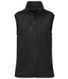 T9133 9133 Tee Jays Ladies Trail Fleece Bodywarmer Black colour image